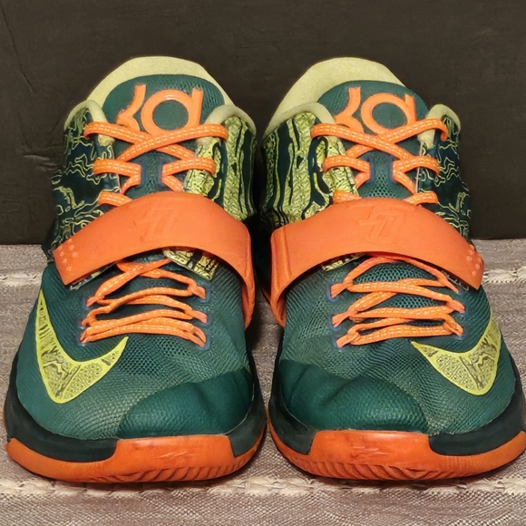 Nike KD 7 Weatherman (2014) Basketball Sneakers, M9, Exc. Pre-owned cond. - Picture 2 of 6